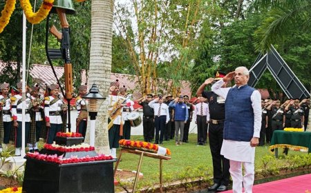 പാങ്ങോട് സൈനിക കേന്ദ്രത്തിൽ കാർഗിൽ വിജയ് ദിവസ് ആചരിച്ചു