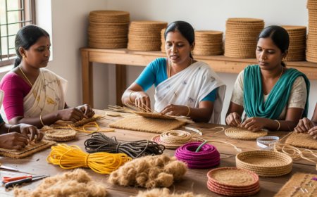 കയർ ഉൽപ്പന്ന നിർമ്മാണത്തിൽ പട്ടികജാതി വനിതകൾക്ക് തൊഴിൽ നൈപുണ്യ പരിശീലനം