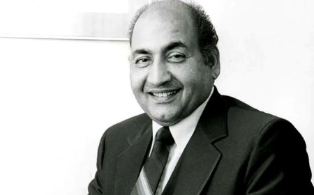 അനശ്വരഗായകന്‍ മുഹമ്മദ് റഫി ഓര്‍മ്മയായിട്ട് ഇന്നേയ്ക്ക് 45 വര്‍ഷം