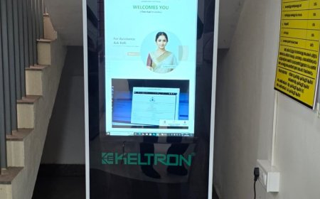 കേരളത്തിലെ  മോട്ടോർ തൊഴിലാളി ക്ഷേമനിധി ഓഫീസുകളിൽ എഐ റിസപ്ഷനിസ്റ്റ്