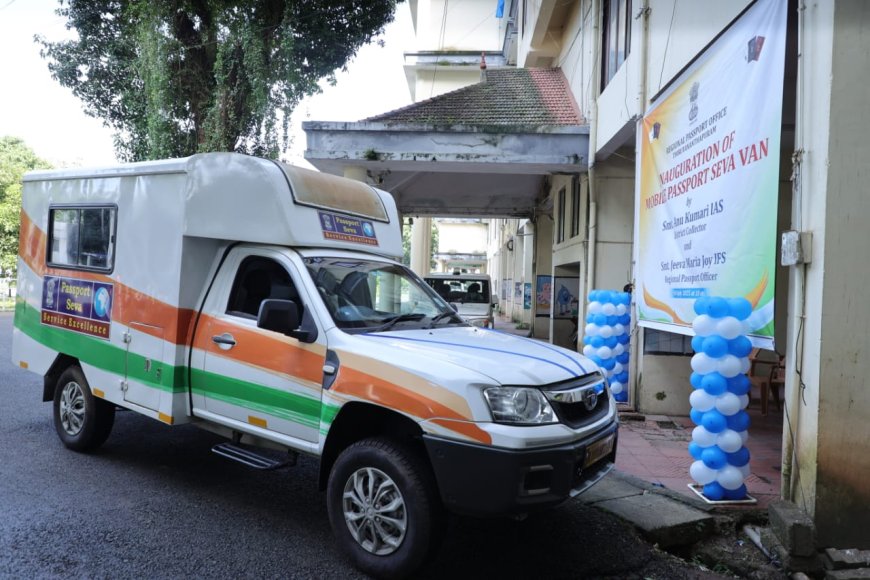 മൊബൈൽ പാസ്‌പോർട്ട് സേവാ വാൻ ഡിസംബറിൽ തിരുവനന്തപുരത്തും, കൊല്ലത്തും