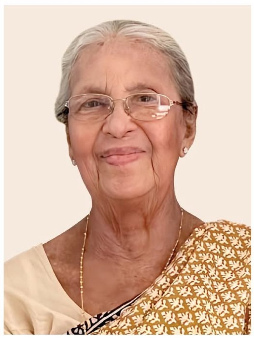 മുൻ എംഎൽഎ പൊട്ടംകുളം പരേതനായ കെ.വി.കുര്യന്റെ ഭാര്യ ത്രേസ്യാമ്മ കുര്യൻ(അമ്മിണി -90) നിര്യാതയായി.