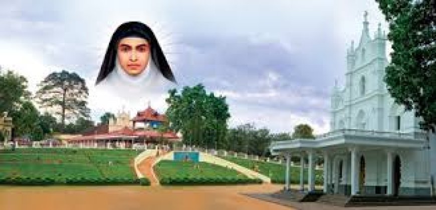വിശുദ്ധ അല്ഫോന്സാമ്മയുടെ തിരുനാളിനു നാളെ കൊടിയേറും