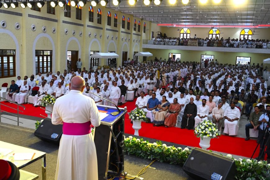പാലാ രൂപതയുടെ മൂലക്കല്ല് വയലിൽ പിതാവിൻ്റെ  ഹൃദയം: മേജർ ആർച്ച് ബിഷപ്പ് മാർ റാഫേൽ തട്ടിൽ