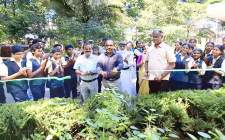 നവീകരിച്ച ശലഭോദ്യാനം ഉദ്ഘാടനം ചെയ്തു