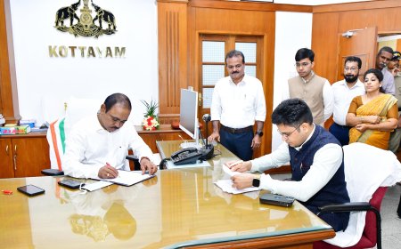 ചേതൻ കുമാർ മീണ കോട്ടയം ജില്ലാ കളക്ടറായി  ചുമതലയേറ്റു