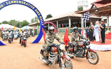 കരസേനയുടെ വീർ യാത്ര ബൈക്ക് റാലി : 3000 പൂർവ്വ സൈനികരെ ആദരിക്കും