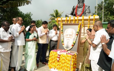 വൈക്കം സ്മാരകത്തിൽ തന്തൈ പെരിയാർ ജന്മദിനം ആഘോഷിച്ചു