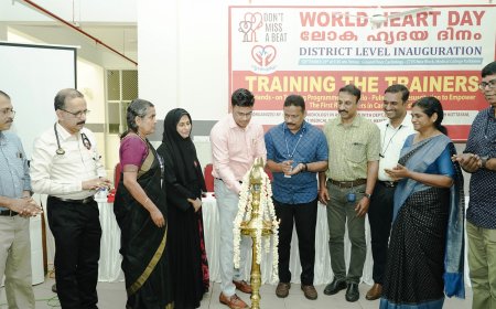 ഹൃദയാരോഗ്യ സന്ദേശവുമായി  ലോകഹൃദയദിനാചരണം