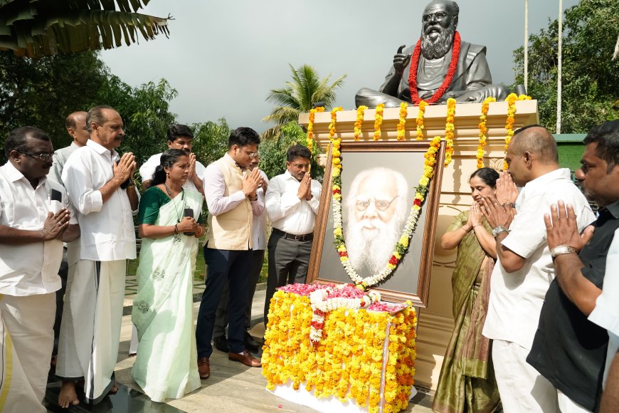 വൈക്കം സ്മാരകത്തിൽ തന്തൈ പെരിയാർ ജന്മദിനം ആഘോഷിച്ചു