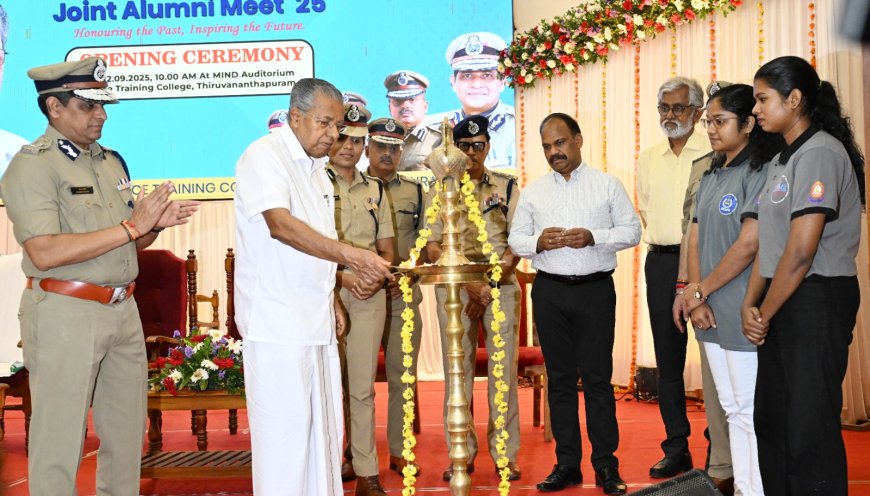 സാമൂഹിക പ്രതിബദ്ധതയുടെ മികച്ച മാതൃകകൾ സൃഷ്ടിക്കുന്ന സേനയാണ് കേരള പോലീസ്: മുഖ്യമന്ത്രി