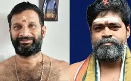 ഇ ഡി  പ്രശാന്ത് നമ്പൂതിരി  ശബരിമല  മേൽശാന്തി ,മാളികപ്പുറം മേൽശാന്തിയായി മനു നമ്പൂതിരി