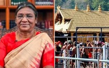 നാലുദിവസത്തെ സന്ദർശനത്തിന് രാഷ്ട്രപതി ദ്രൗപദി മുർമു  നാളെ -ചൊവ്വാഴ്ച കേരളത്തിൽ , ശബരിമല ദർശനം  ബുധനാഴ്ച