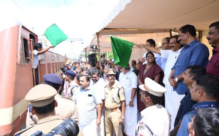 കേരളത്തിലെ ഏഴ് റെയിൽവേ സ്റ്റേഷനുകൾ ലോകോത്തര സ്റ്റേഷനുകളായി പുനർവികസിപ്പിക്കും : കേന്ദ്ര സഹമന്ത്രി ശ്രീ ജോർജ്ജ് കുര്യൻ