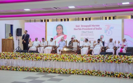 കേരളത്തെ ഒന്നാമതാക്കിയത് സാക്ഷരതയും വിദ്യാഭ്യാസവുമാണെന്ന് രാഷ്ട്രപതി ദ്രൗപദി മുര്മു