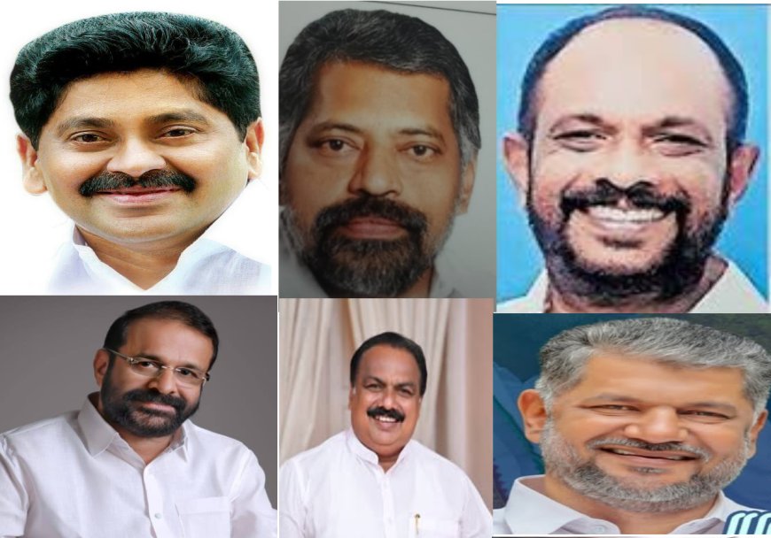 കെ പി സി സി: കോട്ടയത്തിന്   പി എ സലീമും ജോസി സെബാസ്റ്റ്യനും അടക്കം    ആറ്  ജനറൽ സെക്രട്ടറിമാർ