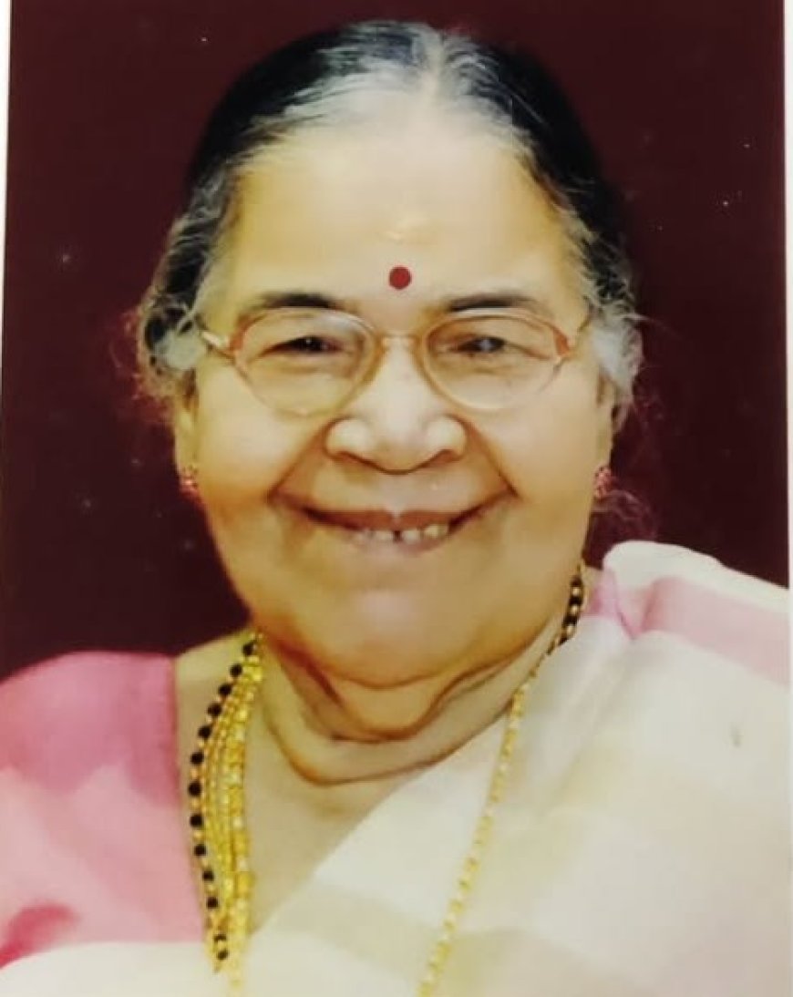 രമേശ് ചെന്നിത്തലയുടെ മാതാവ് എൻ.ദേവകിയമ്മ നിര്യാതയായിl
