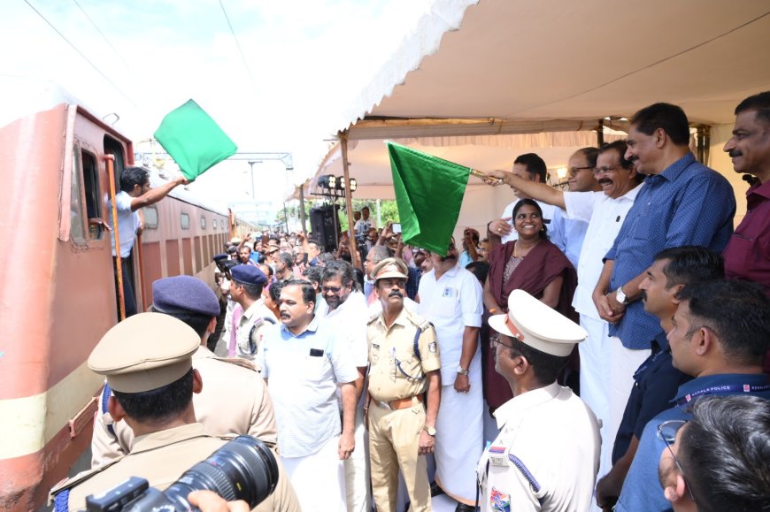 കേരളത്തിലെ ഏഴ് റെയിൽവേ സ്റ്റേഷനുകൾ ലോകോത്തര സ്റ്റേഷനുകളായി പുനർവികസിപ്പിക്കും : കേന്ദ്ര സഹമന്ത്രി ശ്രീ ജോർജ്ജ് കുര്യൻ