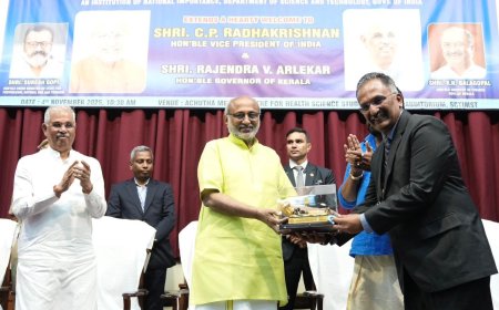 ‘വികസിത ഇന്ത്യ @2047’-നായി ഗവേഷണത്തിലും നൂതനാശയങ്ങളിലും ശ്രദ്ധ കേന്ദ്രീകരിക്കണം: ഉപരാഷ്ട്രപതി ശ്രീ സി പി രാധാകൃഷ്ണൻ