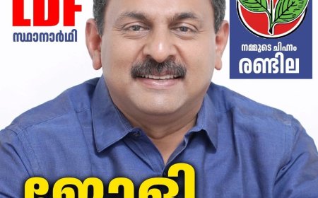 പുതിയ ആശയങ്ങളിൽ വികസനവും തൊഴിൽ ലഭ്യതയും ഉറപ്പാക്കി വീണ്ടും മുന്നേറാൻ ജോളി മടക്കക്കുഴി ജില്ലാ പഞ്ചായത്തിലേക്ക്