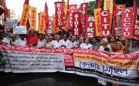 പു​തി​യ തൊ​ഴി​ൽ നി​യ​മ​ത്തി​നെ​തി​രെ പ്ര​തി​പ​ക്ഷം; ബു​ധ​നാ​ഴ്ച രാ​ജ്യ​വ്യാ​പ​ക പ്ര​തി​ഷേ​ധം