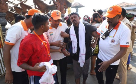 ശബരിമലയിൽ എൻഡിആർഎഫ് രക്ഷാകവചം: ഇതുവരെ 150-ഓളം തീർഥാടകരെ ആശുപത്രിയിലെത്തിച്ചു; 24 മണിക്കൂറും സേവനം