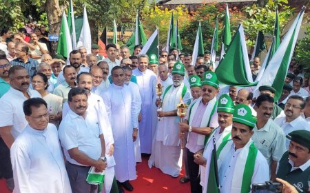 ഇന്‍ഫാം രജതജൂബിലി ദീപശിഖപ്രയാണത്തിന് കാഞ്ഞിരപ്പള്ളി കാര്‍ഷികജില്ലയില്‍ തുടക്കമായി