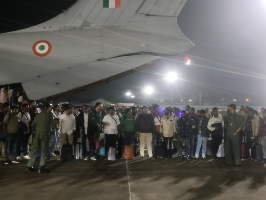 ശ്രീലങ്കയിൽ നിന്ന് വിമാനമാർഗം  335 ഇന്ത്യൻ പൗരന്മാരെ തിരുവനന്തപുരത്ത് എത്തിച്ചു