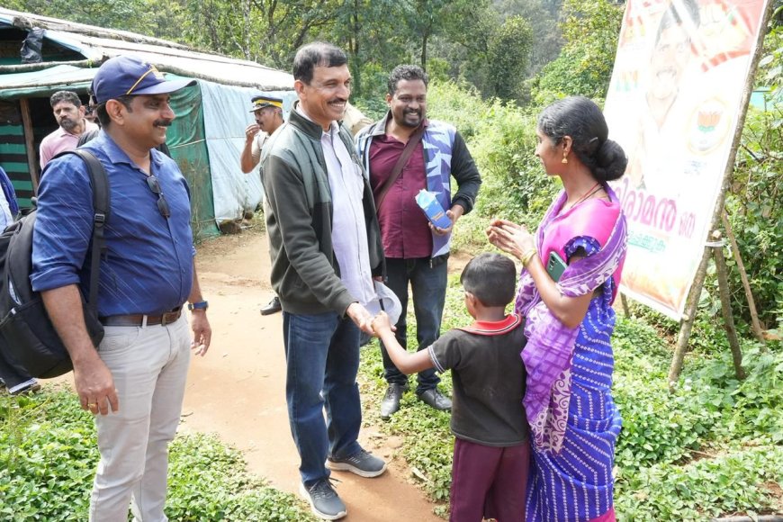 തിരഞ്ഞെടുപ്പ്: ജില്ലാ കളക്ടര്‍ ഇടമലക്കുടി സന്ദര്‍ശിച്ചു*