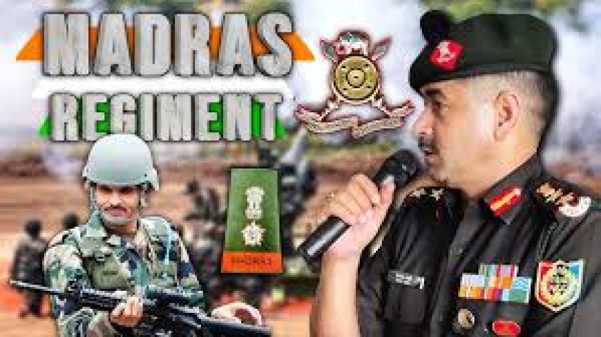 മദ്രാസ് റെജിമെൻ്റ് രണ്ടാം ബറ്റാലിയൻ്റെ 250-ാം വാർഷികം