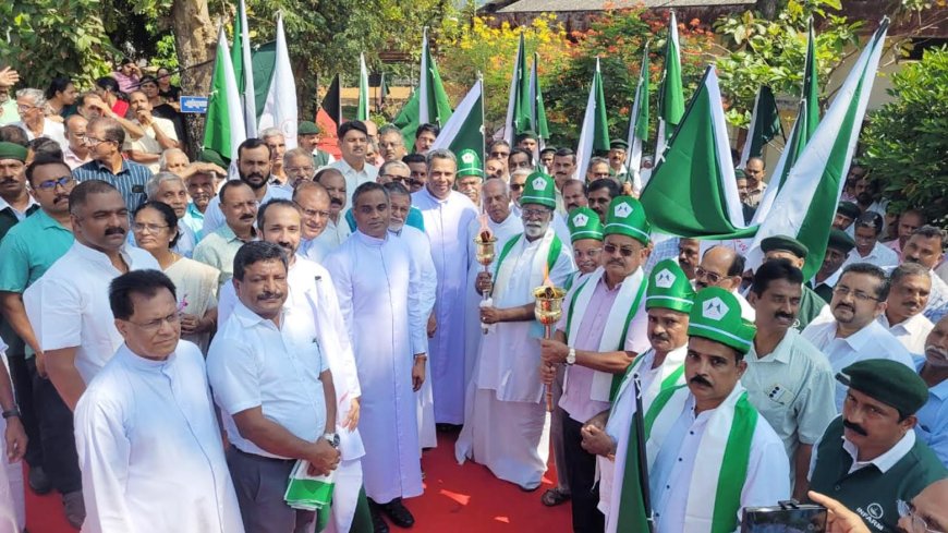 ഇന്‍ഫാം രജതജൂബിലി ദീപശിഖപ്രയാണത്തിന് കാഞ്ഞിരപ്പള്ളി കാര്‍ഷികജില്ലയില്‍ തുടക്കമായി