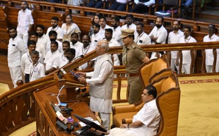 20.01.2026 ലെ നയപ്രഖ്യാപന പ്രസംഗത്തിൽ ബഹു. ഗവര്‍ണര്‍ സഭയെ  അഭിസംബോധന ചെയ്തപ്പോള്‍ വരുത്തിയ ഭേദഗതികളും ഒഴിവാക്കലുകളും സംബന്ധിച്ച്: (മുഖ്യമന്ത്രി നിയമസഭയില്‍ പറഞ്ഞത്:)