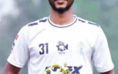 സ​ന്തോ​ഷ് ട്രോ​ഫി ഫു​ട്‌​ബോ​ളി​ല്‍ കേ​ര​ള​ത്തി​ന്‍റെ മു​ന്നേ​റ്റ​ത്തി​ന് ആക്കം കൂട്ടാൻ കാസർഗോഡ് മൊ​ഗ്രാ​ല്‍ സ്വ​ദേ​ശിയും