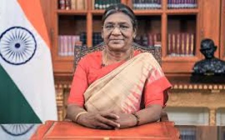 പാർലമെന്റിനെ അഭിസംബോധന ചെയ്ത് കൊണ്ട് ബഹുമാനപ്പെട്ട രാഷ്‌ട്രപതി ശ്രീമതി ദ്രൗപദി മുർമു നടത്തിയ പ്രസംഗം