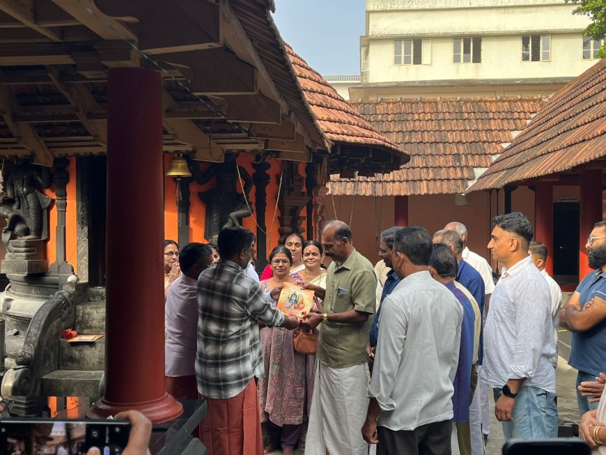 ശിവരാത്രി മഹോൽസവം നോട്ടിസ് പ്രകാശനം ചെയ്തു