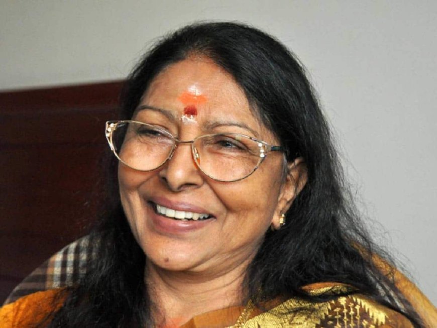 ജെ.സി. ഡാനിയേൽ പുരസ്കാരം നടി ശാരദയ്ക്ക്