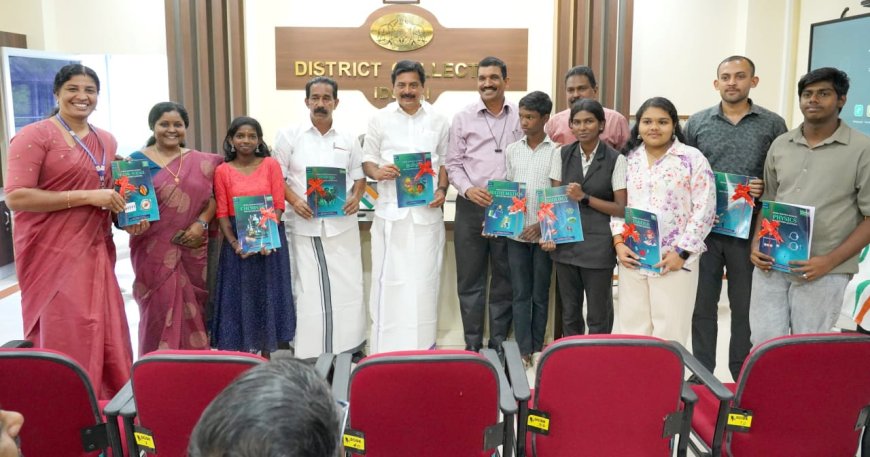 എസ്എസ്എല്‍സി മാതൃക ചോദ്യപേപ്പര്‍ ബുക്ക്‌ലെറ്റ് മന്ത്രി റോഷി അഗസ്റ്റിന്‍ പ്രകാശനം ചെയ്തു