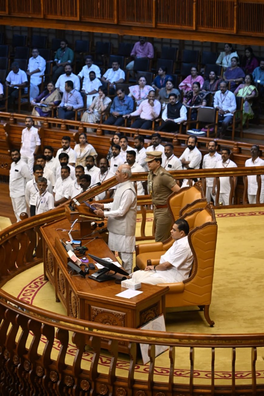 20.01.2026 ലെ നയപ്രഖ്യാപന പ്രസംഗത്തിൽ ബഹു. ഗവര്‍ണര്‍ സഭയെ  അഭിസംബോധന ചെയ്തപ്പോള്‍ വരുത്തിയ ഭേദഗതികളും ഒഴിവാക്കലുകളും സംബന്ധിച്ച്: (മുഖ്യമന്ത്രി നിയമസഭയില്‍ പറഞ്ഞത്:)