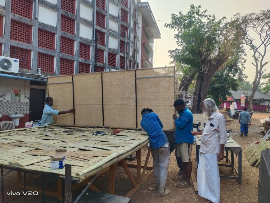 അന്താരാഷ്ട്ര നാടകോത്സവത്തിന് യവനിക ഉയരാന്‍ ഇനി നാല്    നാള്‍ മാത്രം :രംഗശില്പമൊരുക്കല്‍ അന്തിമഘട്ടത്തില്‍