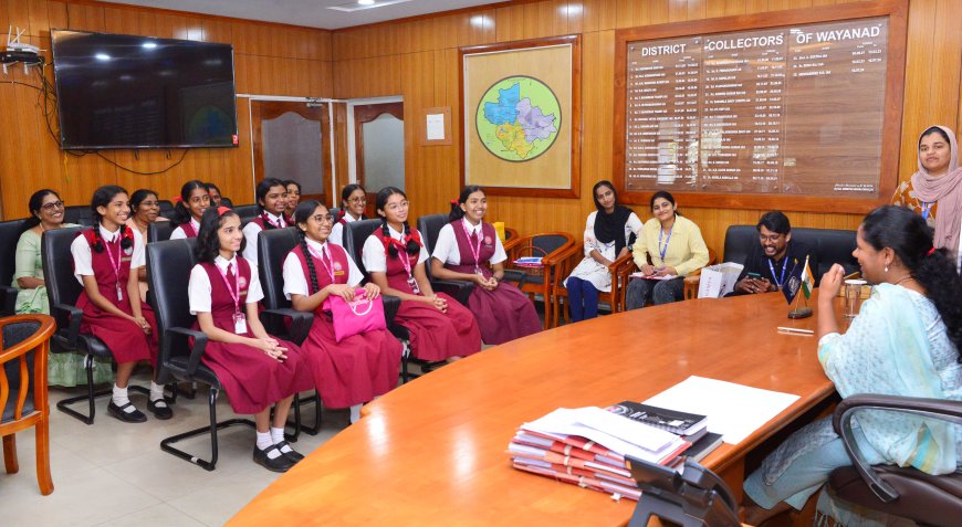 ഗുഡ് മോണിങ് കളക്ടര്‍ : വിദ്യാര്‍ത്ഥികള്‍ക്ക് സഹായവുമായി പയ്യാമ്പലം ഉര്‍സുലിന്‍ സ്‌കൂള്‍