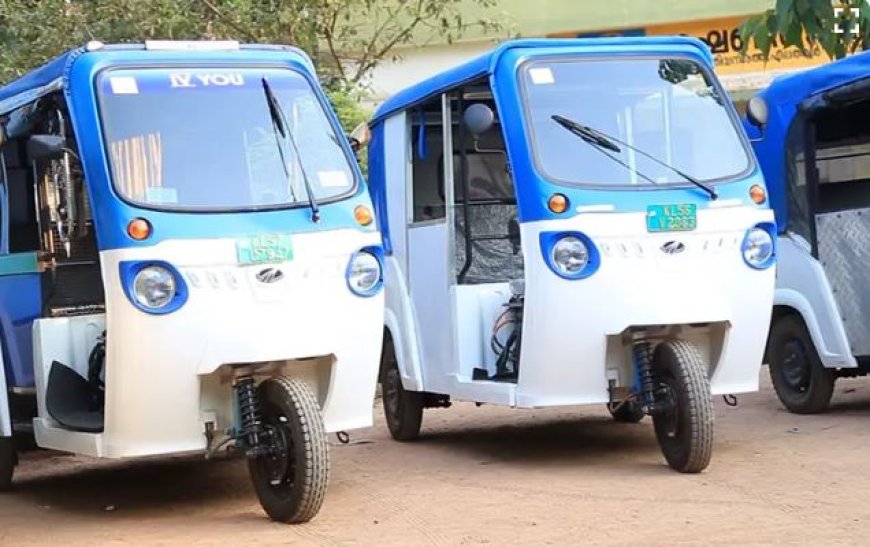 വനിതകൾക്ക് ഇലക്ട്രിക് ഓട്ടോ വാങ്ങുന്നതിന്  " സമുന്നതി ഇ-യാത്രയ്ക്ക് തുടക്കം"