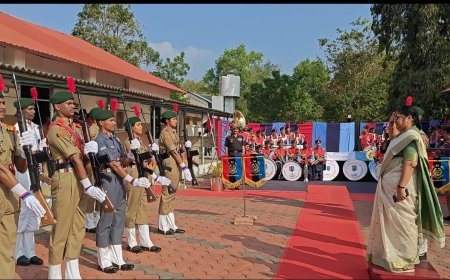 റിപ്പബ്ലിക്ക് ദിന പരേഡിൽ പങ്കെടുത്ത കേരള എൻ.സി.സി. കേഡറ്റുകൾക്ക് ഹൃദ്യമായ സ്വീകരണം