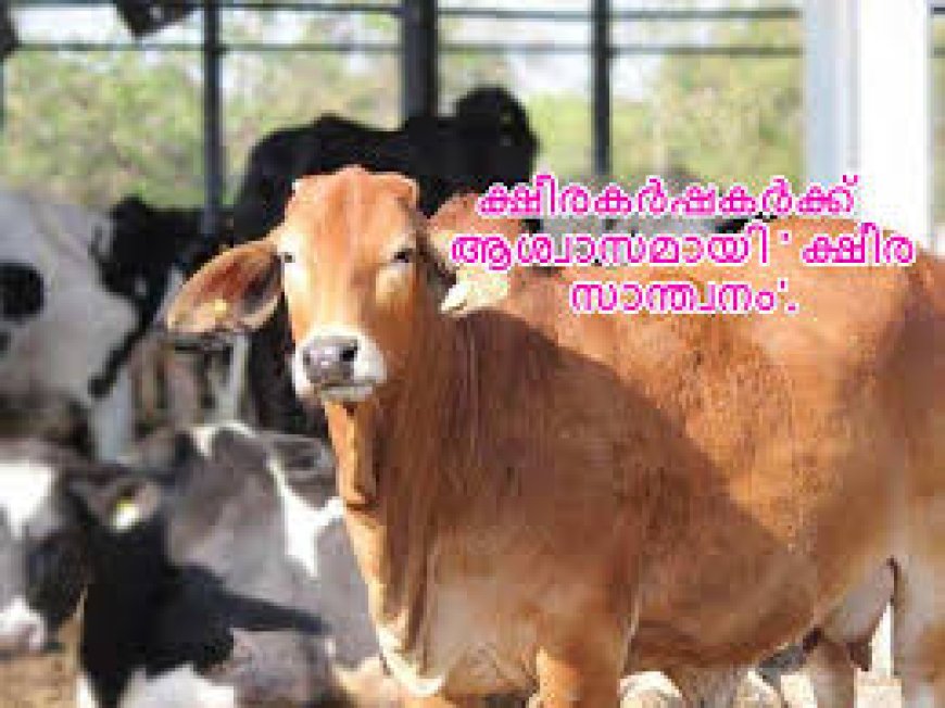 ക്ഷീരസാന്ത്വനം ഇൻഷുറൻസ് പദ്ധതി: എൻറോൾമെന്റ് ആരംഭിച്ചു