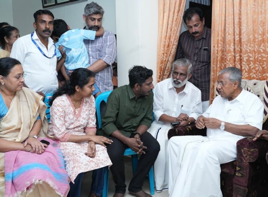 'കോഴിക്കോട് സ്ഥാപിക്കുന്ന പ്രത്യേക അവയവദാന കേന്ദ്രത്തിന് ആലിൻ ഷെറിന്റെ  പേര് നൽകും' : മുഖ്യമന്ത്രി പിണറായി വിജയൻ