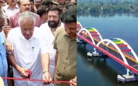 സർക്കാർ ഒപ്പംനിന്നു, പതിറ്റാണ്ടുകളുടെ സ്വപ്നം സഫലം: പെരുമ്പളം പാലം നാടിന് സമർപ്പിച്ചു