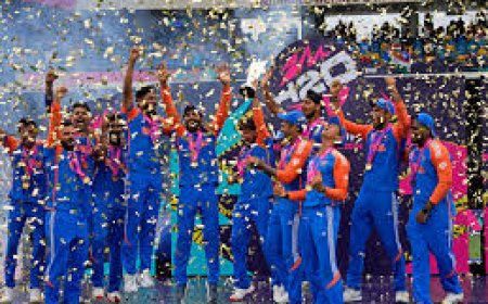 ഏകപക്ഷീയമായ ഫൈനലിൽ ന്യൂസിലൻഡിനെ 96 റൺസിന് പരാജയപ്പെടുത്തി ഇന്ത്യ ടി20 ലോകകപ്പ് കിരീടം നിലനിർത്തി