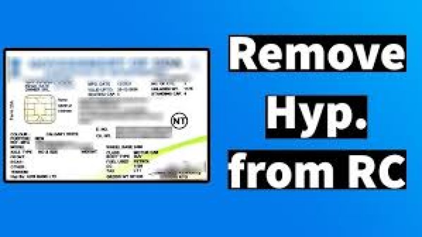 ആർസി ബുക്കിൽനിന്ന് ഫിനാൻസ് കന്പനിയുടെ പേര് ഓണ്‍ലൈനായി നീക്കം ചെയ്യാം