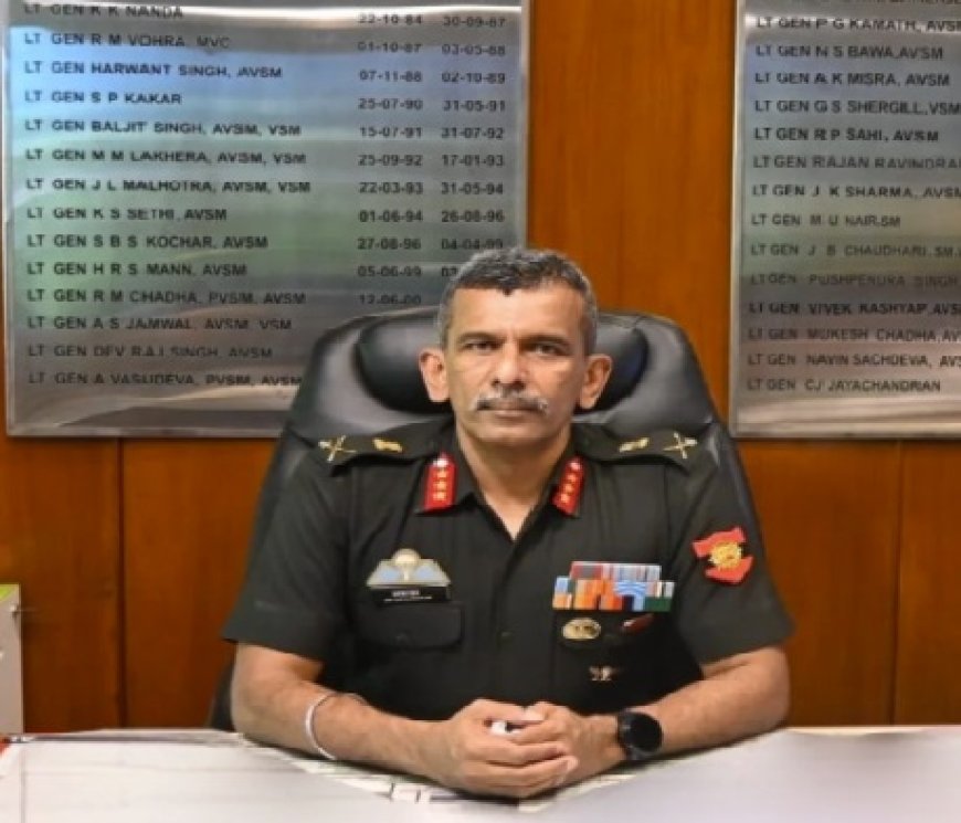 ആർമി   ഹെഡ്ക്വാർട്ടേഴ്സ് സെൻട്രൽ കമാൻഡിന്റെ ചീഫ് ഓഫ് സ്റ്റാഫായി ലെഫ്റ്റനന്റ് ജനറൽ ജയചന്ദ്രൻ ചുമതലയേറ്റു