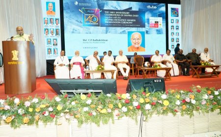 കോട്ടയത്ത് ദീപിക മലയാളം ദിനപത്രത്തിന്റെ 140-ാം വാർഷികാഘോഷത്തിൽ ഉപരാഷ്ട്രപതി പങ്കെടുത്തു