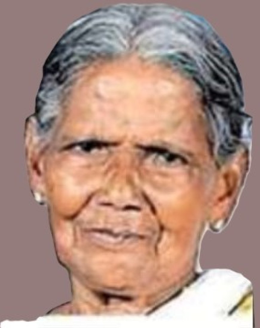 മണിമലയിൽ നിയന്ത്രണം വിട്ട  കാർ വൈദ്യുതത്തൂണിലിടിച്ച് 95 വയസ്സുകാരി വയോധിക മരിച്ചു.